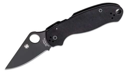 Spyderco C223GPBK Para 3 G-10 BlackBlack Blade -Messerwelt Verkauf 0a4ce61d69d46e257e0b4a0195299c85