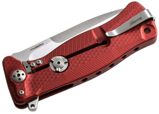 Lionsteel SR FLIPPER RED Aluminum Knife, RotoBlock, Satin Finish Blade Sleipner SR11A RS -Messerwelt Verkauf 2ca2ceea77398297ac0766caa9c572a4