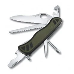 Victorinox 0.8461.MWCH Swiss Soldier´s Knife 08 Grün-Schwarz -Messerwelt Verkauf T00001952