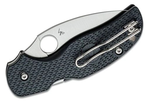 Spyderco Sage 5 Alzheimer's Lightweight Black C123PBK -Messerwelt Verkauf e004e0fd9d6d26223c720613624520ea