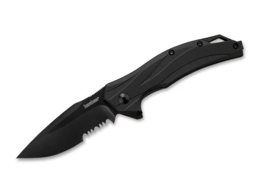 Kershaw Lateral Black Serrated -Messerwelt Verkauf kershaw lateral black serrated