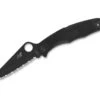 Spyderco Pacific Salt 2 All Black Serrated -Messerwelt Verkauf spyderco pacific salt 2 all black serrated 01sp1088 1280x1280